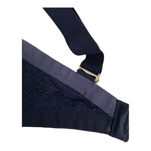 Berlei  US 32D High Extreme Impact Shift Wired Bra Black Sports Bra Black/Grey - Picture 7 of 12